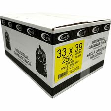 Eco II Garbage Bags - Eco II 33x39 0.65MIL Clear Tint Rolls Case of 250