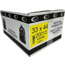 Eco II Garbage Bags - Eco II 33x44 0.90MIL Clear Tint Case of 200