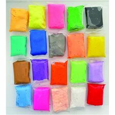 DBLG Import Inc Foam Clay - Assorted - Foam - 1 Each