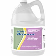 Avmor Biomor Multi-Purpose Cleaner No Fragrance Added - For Multipurpose - Concentrate - 3.70 L - 7 pH - Characteristic Scent - Fragrance-free, Kosher, Enzyme Activated, Odor Resistant, Odorless - White - 4