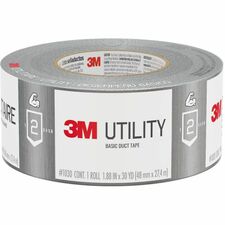 Scotch Basic Duct Tape 1030 - 30 yd (27.4 m) Length x 1.88" (47.8 mm) Width - For Home, School, Office, Repairing, Bundling, Cable