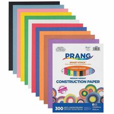 Prang Construction Paper Smart-Stack Assortments - Construction - Assorted - 300 / Pack