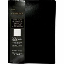 Cambridge Notebook - 96 Sheets - 192 Pages - Case Bound - Ruled Front Ruling - 7 1/2" x 10" - Ivory Paper - 1 Each