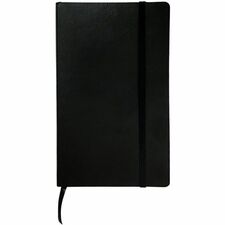 Cambridge Premium Notebook - Small - 96 Sheets - 192 Pages - Case Bound - Ruled Margin - 8 1/4" x 5" - Ivory Paper - Soft Cover - 1 Each
