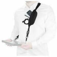 Zebra Expandable Pocket Shoulder Strap