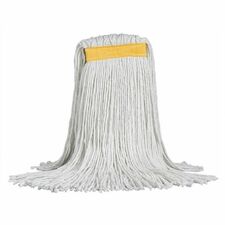 M2 Professional SynRay Cut-End Wet Mop - Narrow Band - Bagged - 20 oz - Cut Ends, Narrow Headband, Mold Resistant, Mildew Resistant, Absorbent, 4-ply, Wear Resistant, Durable - Rayon, Fiber, Yarn - 1.25 lb (566.99 g) - 1 / Each