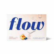 Flow Peach + Blueberry 12 pack of 500ml - Sugar Free - 500 mL - Peach, Blueberry - 12 Pack
