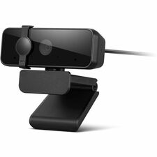 Lenovo Essential Webcam - 30 fps - Black - USB 2.0 Type A - 1 Pack(s) - Full HD - 1920 x 1080 Video - 85&deg; Angle - Tripod Mount - Microphone - Windows 10, Windows 11, macOS, ChromeOS - Privacy Cap, Tripod Mount Hole