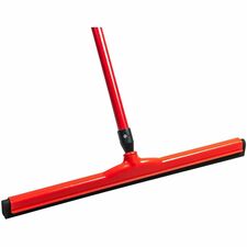 M2 Professional 24" Plastic Moss Squeegee - Red - 24" (609.60 mm) Rubber Blade - Heavy Duty, Bacteria Resistant, Wear Resistant, Tear Resistant - Red - 6Pack