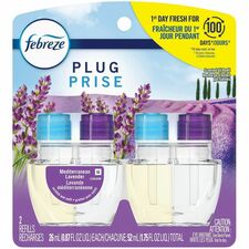 Febreze Air Freshener Refill - Oil - 52 mL - Mediterranean Lavender - Long Lasting - 2 Each