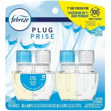 Febreze Air Freshener Refill - Oil - 52 mL - Linen & Sky - Long Lasting - 2 Each