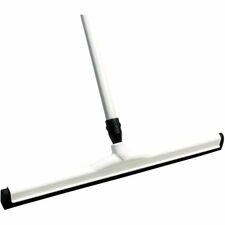M2 Professional 24" Plastic Moss Squeegee - White - 24" (609.60 mm) Rubber Blade - Heavy Duty, Bacteria Resistant, Wear Resistant - White - 6Pack