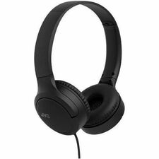 JVC USB-C Wired Headphones HA-S33UC - Stereo - USB Type C - Wired - 20 Hz to 20 kHz - Over-the-head, On-ear - Binaural - Supra-aural - 3.9 ft (1.20 m) Cable - Black