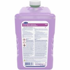 Diversey Clax System-1 Soft & Sour 53C2 - For Laundry, Fabric, Commercial, Stainless Steel, Washing Machine - Concentrate - Liquid - 3.10 L - 6.5 pH - Fresh, Clean, Citrus Scent - Soft, Kosher - Purple - 2 Pack