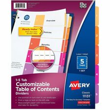 Avery AVE11131 Index Divider