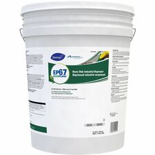 Diversey EP67 Heavy Duty Industrial Degreaser - For Multipurpose - Concentrate - 18.90 L - 10 pH - Recommended For: Grease Remover, Oil Remover, Soil Remover - Heavy Duty, Kosher, Odorless, Color-free, Non-corrosive - Colorless - 1