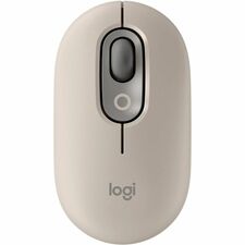 Logitech POP Mouse - Optical - Wireless - 32.81 ft (10000 mm) - Bluetooth - USB - 4000 dpi - Scroll Wheel - 4 Button(s) - 1 x AA Battery Supported