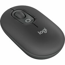 Logitech POP Mouse - Optical - Wireless - 32.81 ft (10000 mm) - Bluetooth - Nightfall - USB - 4000 dpi - Scroll Wheel - 4 Button(s) - 1 x AA Battery Supported