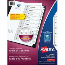 Avery AVE11134 Index Divider