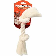 Mammoth Pet Mammoth Flosy Med Wh 2Knotbone - Dog - Medium - White
