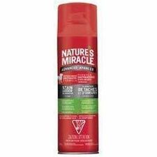 Nature's Miracle Dog Stain&O Foam17.5Oz - For Dog - Foam - Recommended for Urine Stain, Vomit, Blood, Odor Removal, Stain Removal - Light Fresh Scent - 517.54 mL - Carpet, Hard Floor, Furniture, Fabric, Home