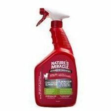 Nature's Miracle Stain/Odor Spray 32Oz - For Dog - Spray - Recommended for Stain Removal, Odor Removal, Urine Stain, Blood, Vomit - Light Fresh Scent - 946 mL - Carpet, Hard Floor, Furniture, Fabric, Home