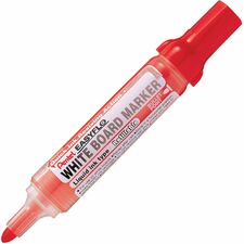 Pentel Easyflo White Board Marker, Bullet Point, (6.0mm) Red Ink - Refillable - Red Ink - Liquid - Classroom