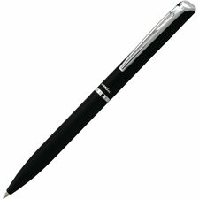 Pentel EnerGel Retractable Liquid Gel Pen, (0.7mm) Black Metal Body, Black Ink, Gift Case - Liquid Gel Retractable Rollerball Pen, Black All Metal Barrel, Gift, Everyday Writing, Office Supplies