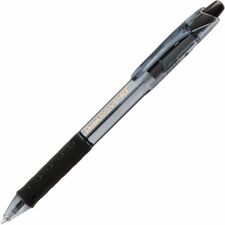 Pentel R.S.V.P. RT Colours Retractable Ballpoint Pen, (1.0mm), Black Barrel, Black Ink - Retractable Ballpoint Pen, Everyday Writing, Office Supplies, School Supplies, Long Lasting 1,400m Writing Distance