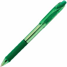Pentel R.S.V.P. RT Colours Retractable Ballpoint Pen, (1.0mm), Green Barrel, Green Ink - Retractable Ballpoint Pen, Everyday Writing, Office Supplies, School Supplies, Long Lasting 1,400m Writing Distance