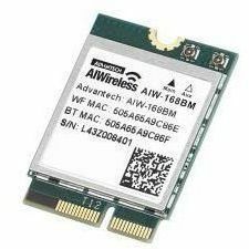 Advantech AIW-168 IEEE 802.11ax Bluetooth 5.3 Tri Band Wi-Fi/Bluetooth Combo Adapter