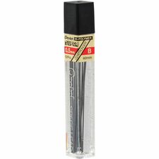 Pentel Hi-Polymer Super Lead Refill (0.5mm), B, 12 Leads per Tube - Lead Refills for Mechanical Pencils, 12 Leads Per Tube, B Grade, Dark Soft Lead For Sketching