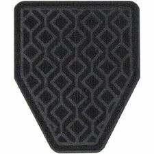 M2 Professional Antibacterial Urinal Floor Mat - Lasts upto 30 Days - Disposable, Non-slip, Anti-bacterial, Odor Control - 12 / Box - Black