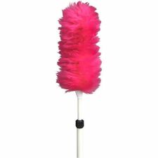 M2 Professional Lambswool duster - Lamb's Wool Bristle - 44" (1117.60 mm) Handle Length - Plastic Handle - 1 Each