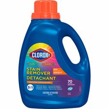 Clorox 2 Laundry Detergent - For Laundry, Clothes - Concentrate - Liquid - 2.60 L - Recommended For: Stain Remover, Odor Remover, Wine Remover, Coffee Remover, Grass Stain Remover, Dirt Remover, Ketchup Remover - Bleach-free, Color Safe - 1 Each