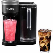Keurig K-Brew + Chill Coffee Maker - 2.07 L - Single-serve - Coffee Strength Setting - K-Cup Pod/Capsule Brand - Black - Freestanding