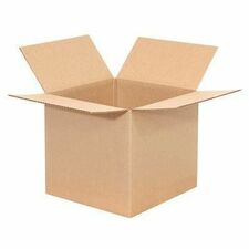 Spicers Shipping Case - External Dimensions: 10" (254 mm) Width x 10" (254 mm) Depth x 10" (254 mm) Height - Single Wall - 32 ECT - Stackable - Corrugated, Cardboard - Kraft - For Storage, Warehouse Item, Packaging, Shipping - 25 / Pack