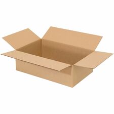 Spicers Shipping Case - External Dimensions: 6" (152.40 mm) Width x 4" (101.60 mm) Depth x 12" (304.80 mm) Height - Single Wall - 32 ECT - Stackable - Corrugated, Cardboard - Kraft - For Storage, Warehouse Item, Packaging, Shipping - 25 / Pack