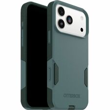 OtterBox iPhone 17 Pro Max Case Commuter Series - For Apple iPhone 17 Pro Max Smartphone - Textured Sides - Sagebrush (Green) - Drop Resistant, Scrape Resistant, Impact Absorbing, Dust Resistant, Dirt Resistant, Scratch Resistant, Bump Resistant - Thermoplastic Elastomer (TPE), Polycarbonate - Wireless Charging Compatible - Rugged