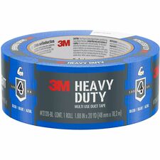3M" Heavy Duty Blue Duct Tape, 2120-BL, 1.88 in x 20 yd (48mm x 18.2m) - 20 yd (18.3 m) Length x 1.88" (47.8 mm) Width - Blue - For Multipurpose - 1 Each