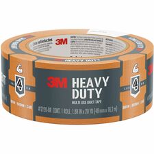 3M" Heavy Duty Brown Duct Tape, 2120-BR, 1.88 in x 20 yd (48mm x 18.2m) - 20 yd (18.3 m) Length x 1.88" (47.8 mm) Width - Brown - For Multipurpose - 1 Each