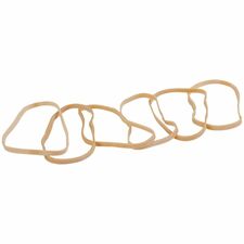 Dixon Star Radial Rubber Band - Size: #33 - 0.25 lb/in - Elastic, Durable - Rubber - Brown - 1 Box
