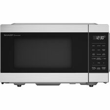Sharp 3-in-1 Microwave Oven - 25.49 L Capacity - Microwave, Frying - 900 W Microwave Power - FuseStainless Steel