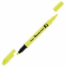 Pentel Illumina Flex Highlighter - Refillable - Yellow Ink - 1 Each