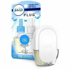 PLUG Linen/Sky Oil Refill, 0.8 fl oz, 50 Day, 4/Carton