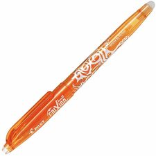 FriXion Erasable Pen - 0.5 mm (0.02") Extra Fine Pen Point - Refillable - Erasable - Orange Ink - Thermosensitive Ink - Writing