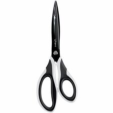 Maped Diamond Scissors - 8.27" (210 mm) Overall Length - Stainless Steel - 1 Each