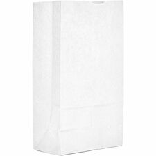 AJM #12 White Paper Grocery Bags
