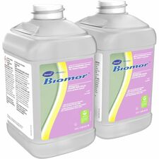 Avmor Biomor Multipurpose Cleaner - For Multipurpose - 2.50 L - Recommended For: Starch Remover, Carbohydrate Remover, Fat Remover, Oil Remover, Grease Remover - Odorless, Odor Neutralizer, Kosher - White - 2 / Pack