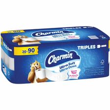 Charmin Bathroom Tissue - 156 Sheets/Roll - 30 Rolls Per Pack Rolls/Pack - 30 / Pack